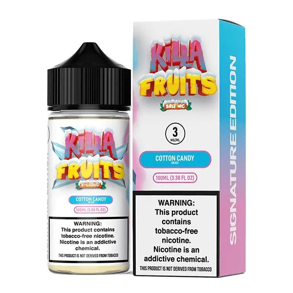 Killa Fruits Signature TFN Series Cotton Candy on Ice 100mL E-liquid