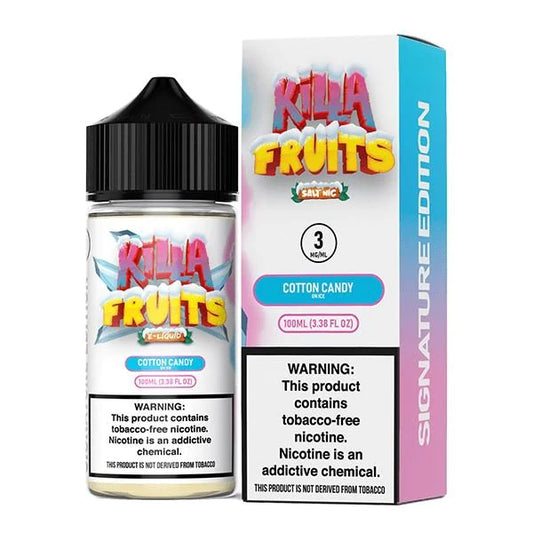 Killa Fruits Signature TFN Series Cotton Candy on Ice 100mL E-liquid