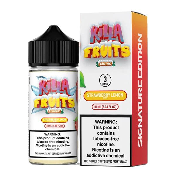 Killa Fruits Signature TFN Series Strawberry Lemon on Ice 100mL E-liquid