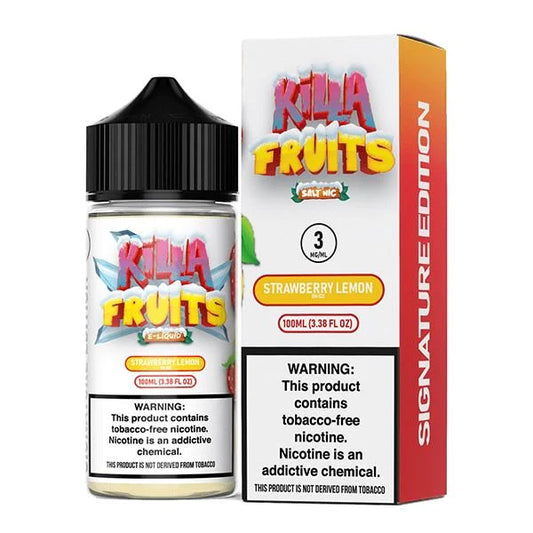 Killa Fruits Signature TFN Series Strawberry Lemon on Ice 100mL E-liquid